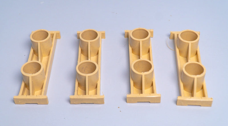 Corrediça 27x33 143mm Central Binóculo Para Guia 9mm