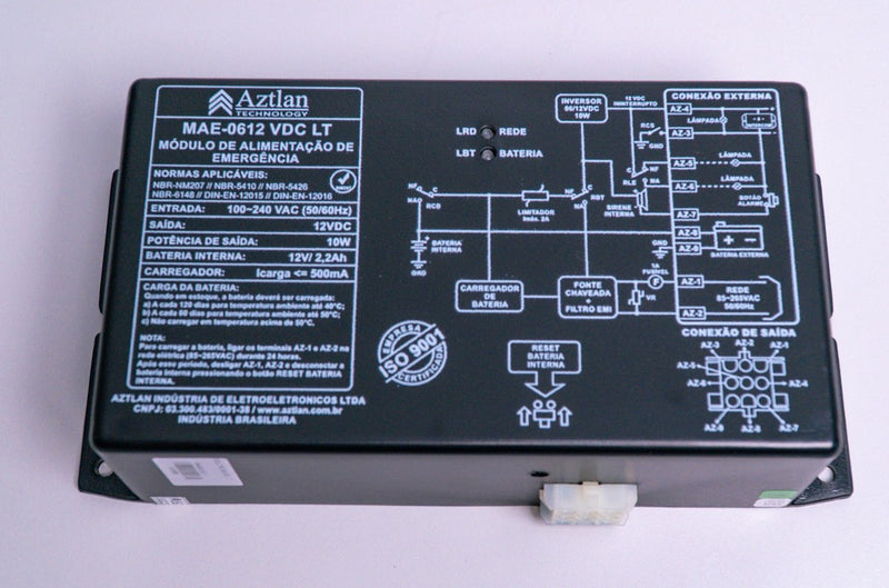 Modulo Fonte Emergencia MAE-0612VDC